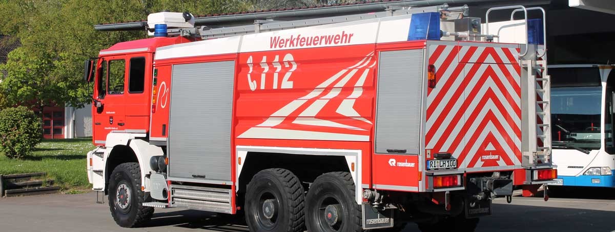 Tanklöschfahrzeug der Werkfeuerwehr Rinteln